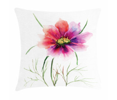 Floral Blossom Art Pillow Cover