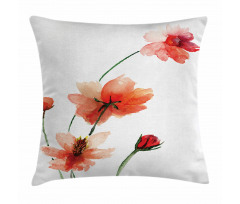 Colorful Wildflowers Pillow Cover