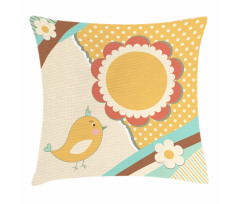Little Birds Pillow Cover