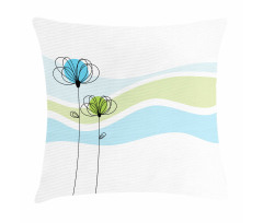 Summer Flowers Pillow Cover