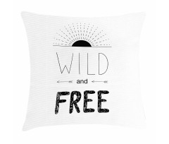 Sunrise Arrows Forest Pillow Cover