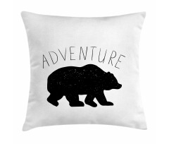 Wild Bear Nature Love Pillow Cover