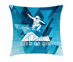 Ride or Die Sketch Pillow Cover