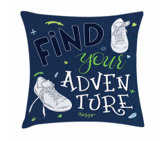 Forest Sneakers Youth Pillow Cover