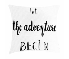 Wise Words Doodle Pillow Cover