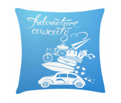 Summer Holiday Pillow Cover