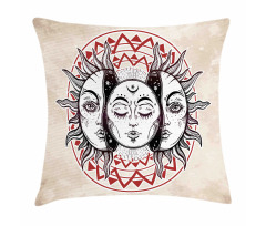Orient Culture Elements Pillow Cover