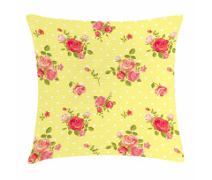 Old Fashioned Feminine Pillow Cover