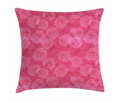 Shades of Pink Romantic Pillow Cover