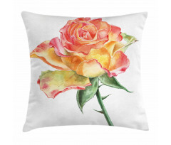 Lively Petals Botany Art Pillow Cover