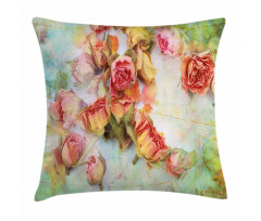 Dried Petals Nostalgia Pillow Cover