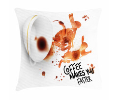 Drink Be Inspired Pillow Cover