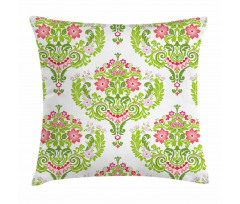 Green Foliage Eastern Pillow Cover