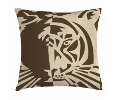 Big Jungle Predator Pillow Cover