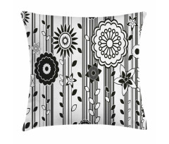 Funky Blossoms Pillow Cover