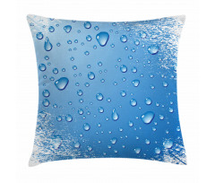 Realistic Water Bubbles Pillow Cover