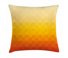 Triangle Mosaic Poly Pillow Cover