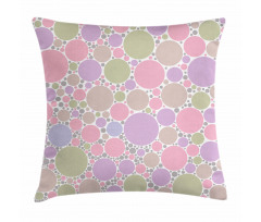Geometric Polka Dots Pillow Cover