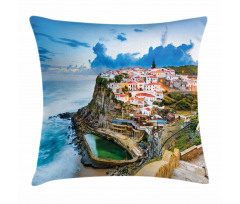 Portuguese Town Pillow Cover