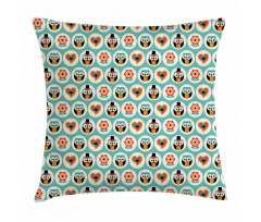 Clothed Owls Male Female Pillow Cover