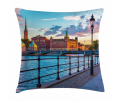 Scandinavian Old Town Pillow Cover