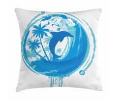 Maritime Style Exotic Pillow Cover