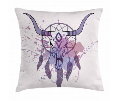 Dreamcatcher in Watercolor Pillow Cover