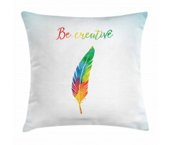 Rainbow Quill Creative Pillow Cover