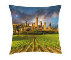 San Gimignano Vineyards Pillow Cover