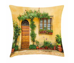 City Life in Tuscany Pillow Cover