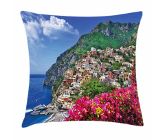 Positano Amalfi Naples Pillow Cover