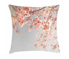 Scenery Sakura Trees Pillow Cover