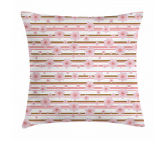 Cherry Buds Blossoms Pillow Cover