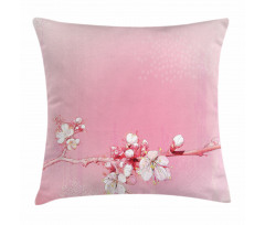 Japanese Cherry Bloom Pillow Cover