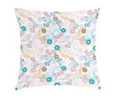 Pastel Daisies Pillow Cover