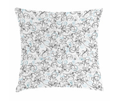 Damask Antique Curls Pillow Cover