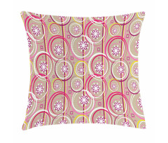 Modern Retro Mix Sketch Pillow Cover