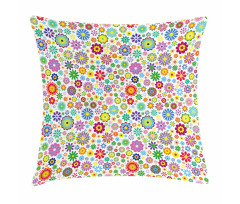Hippie Cheerful Pillow Cover