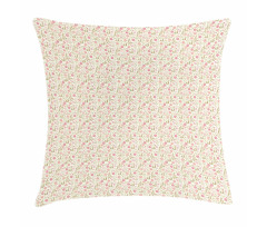 Soft Summer Foliage Pillow Cover