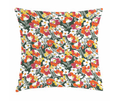 Vintage Natural Vibrant Pillow Cover