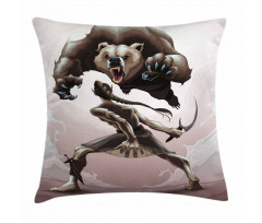 Mythological Scene Concept Pillow Cover
