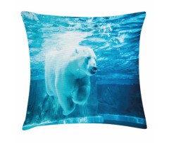 Arctic Polar Underwater Pillow Cover