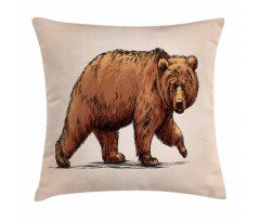 Ink Art Wildlife Beast Pillow Cover