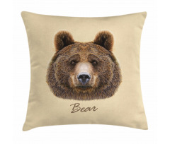 Strong Wild Beast Animal Pillow Cover