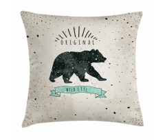 Vintage Wildlife Pillow Cover