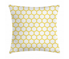 Hexagonal Comb Pillow Cover