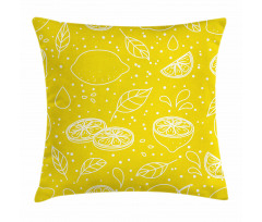 Juicy Lemons Pillow Cover