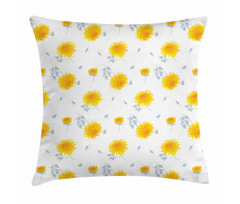 Autumn Florets Pillow Cover