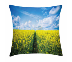 Floral Pathway Pillow Cover