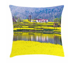 Spring Scenery Pillow Cover